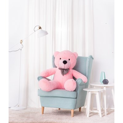 Tomido Velký medvěd Classico růžový 130 cm – Zboží Mobilmania