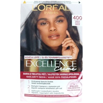 L'Oréal Excellence 400 hnědá 172 ml – Zboží Mobilmania