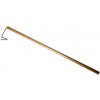 Lampion hůlka k lampionu dřevěná kovový úchyt 40 cm
