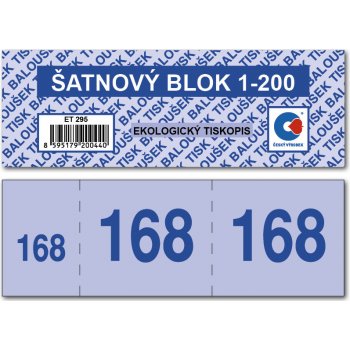 Baloušek Tisk ET295 Šatnový blok 1-200