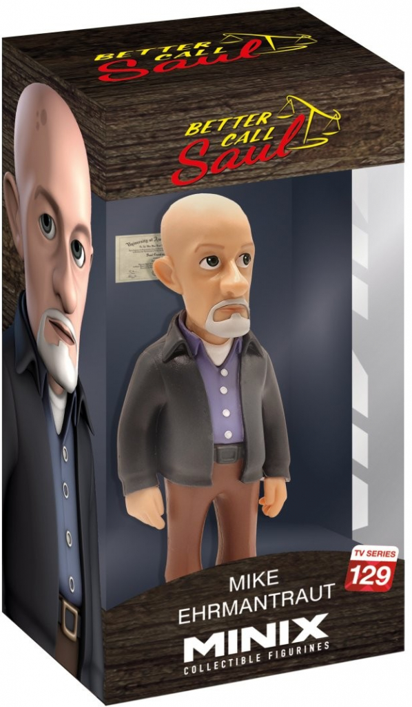 Better Call Saul Minix Figure Saul Mike 12 cm