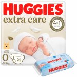 Huggies extra care 0 do 3.5 kg 25 ks – Hledejceny.cz