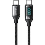 Usams U78 USB-C - USB-C LED, 1,2m – Hledejceny.cz