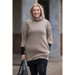 Italy fashion Mikinošaty LIVIA Tmavě zelená – Zboží Dáma