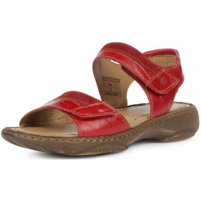 Josef Seibel dámské sandály 76719 88401 červená – Zboží Mobilmania