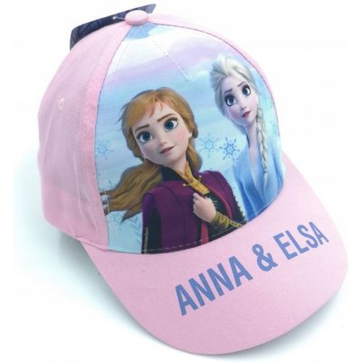 Dívčí kšiltovka Ledové království Anna a Elsa