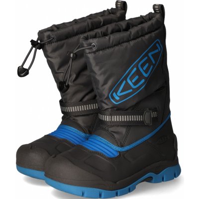 Keen Snow Troll WP JR magnet blue aster Šedá – Zboží Mobilmania