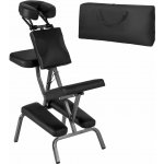 Tectake masážní křeslo z umělé kůže tectake černé – Zboží Mobilmania