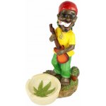 VPKCZ Cigaretový popelník Rasta Standing Guitar 31cm – Zboží Dáma