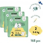 Moomin Baby 2 Newborn 3–6 kg 168 ks – Sleviste.cz