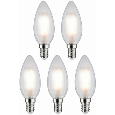 Paulmann Filament 230V LED svíčka E14 5x4,8W 4000K mat 290.96 – Hledejceny.cz