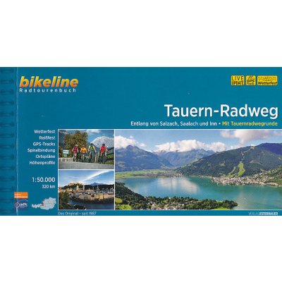 Bikeline Tauern-Radweg/Tauernská cyklostezka : cykloprůvodce – Zboží Mobilmania