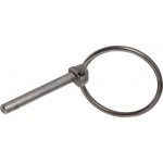 Závlačka nerezová s kroužkem 4,5x28mm - nerez A2 – Sleviste.cz