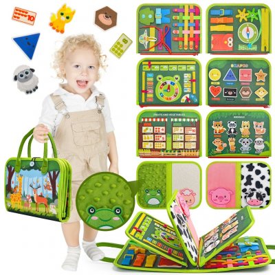 2Kids Toys Senzorická busy kniha Zvířátka – Hledejceny.cz
