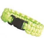 Mil-Tec Survival paracord náramek 15mm zelená – Zboží Mobilmania