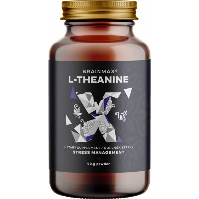 BrainMax L-Theanine, L-theanin v prášku, 90 g – Zbozi.Blesk.cz