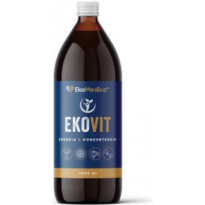 EkoMedice EKOVIT Energie & Koncentrace nápoj 1000 ml