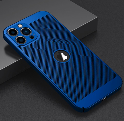 Pouzdro Slim Air prodyšné pro Apple iPhone 12 Mini Modré