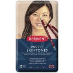 Derwent Pastel Pencil 2300563 Skintones 12 ks – Zboží Dáma