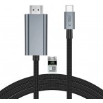 TECH-PROTECT ULTRABOOST USB-C na HDMI 2.1 8K 60HZ 200CM železně šedý 5906302323920 – Hledejceny.cz