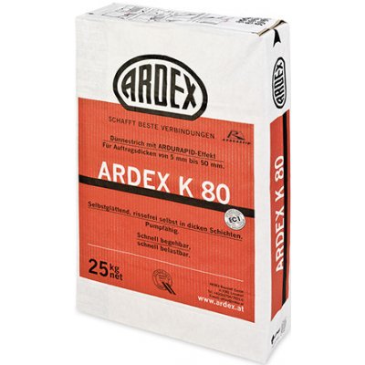 ARDEX cementová nivelační hmota K 80 25 kg – Zboží Mobilmania