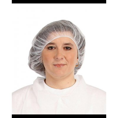 Cerva Vapi Peak Jednorázová čepice s kšiltem modrá 100 ks univerzální – Zboží Dáma