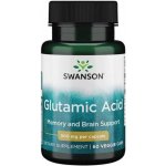 Swanson Glutamic Acid 500 60 kapslí – Zboží Dáma