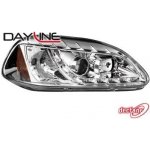 Honda Civic 98-00 2/5dv. - Přední světla led svícením(chrom)