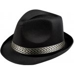 Boland Klobouk Funky černý se stužkou – Zboží Mobilmania