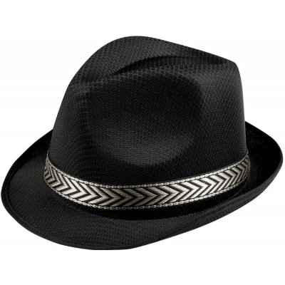 Boland Klobouk Funky černý se stužkou – Zboží Mobilmania
