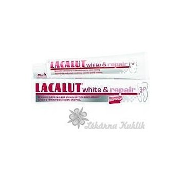 Lacalut White & Repair zubní pasta pro obnovení zubní skloviny 75 ml