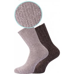 WiK dámské ponožky 37717 Chenille Socks Hnědá