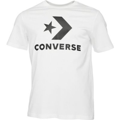 Converse go-to star chevron logo t-shirt 10025458-A03 bílé