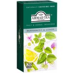 Ahmad Tea Máta s citrónem 20 x 1,5 g – Hledejceny.cz