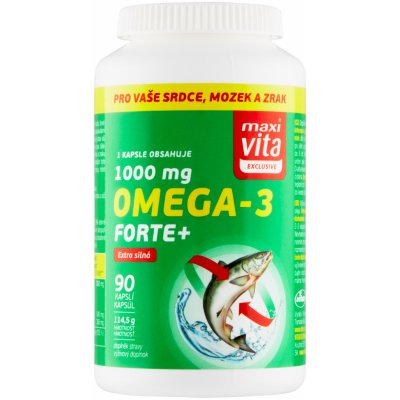 Maxivita Excl. Omega 3 Forte 90 kapslí – Hledejceny.cz