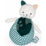 Kaloo plyšová mačička pre rozvoj zmyslov bábätka Cat Tumbler Stimuli o zelená 16 cm K971604 – Zboží Mobilmania