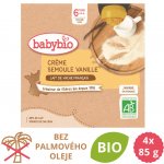 Babybio kapsička krém vanilka krupička 4 x 85 g