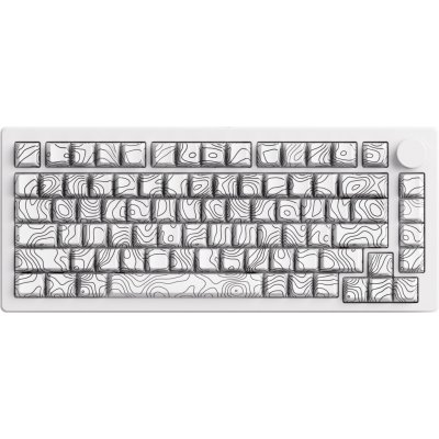 AKKO MONSGEEK M1 V5 Contour Lines White 6975351385318 – Zboží Živě