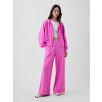 GAP Tepláky s logem Wide-Leg Růžová – Zboží Mobilmania