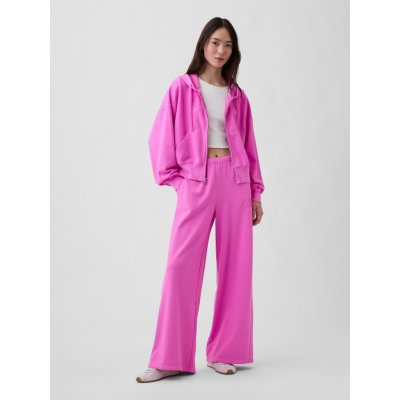 GAP Tepláky s logem Wide-Leg Růžová – Zboží Mobilmania