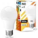 INQ LED žárovka E27 5W A60 Teplá bílá