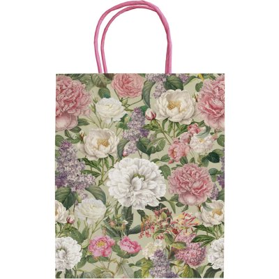 Dárková papírová taška Peonies & Roses – Zboží Živě