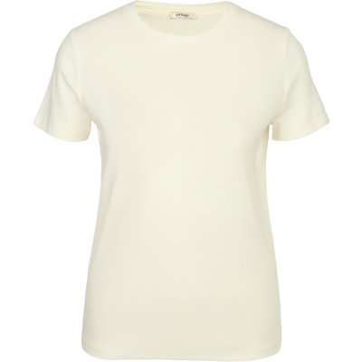 Orsay dámské tričko s krátkým rukávem krémové – Zbozi.Blesk.cz