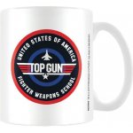 CurePink Keramický hrnek Top Gun Fighter Weapons School 315 ml – Zboží Mobilmania