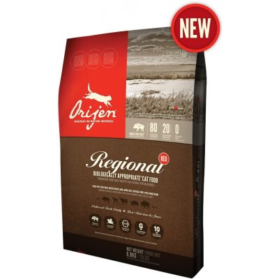 Orijen REGIONAL RED CAT granule pro kočky 1,8 kg – Hledejceny.cz