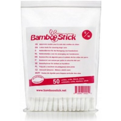 DING WALL Trading Tyčinky vatové BambooStick pro čištění uší 50ks – Zboží Mobilmania
