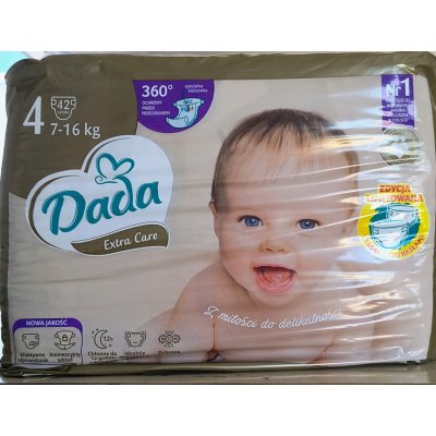 Dada Extra Care 4 7-16 kg 42 ks – Zboží Dáma