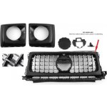 PROTEC Přední maska Mercedes W463 G-Class od 2018- PANAMERICANA černá chromová | Zboží Auto