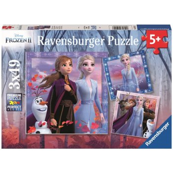 Ravensburger 050116 Disney Ledové království 2 3 x 49 dílků