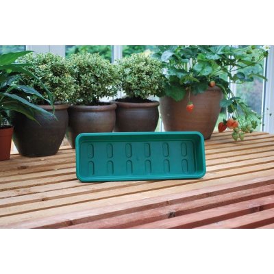 Garland podmiska plast Narrow Green 37 5 x 13 5 x 6 cm